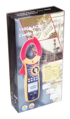 Rudy electronics 1500a ac/dc ture rms clamp meter for sale