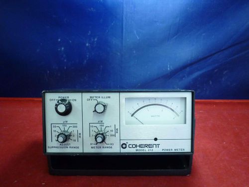 Coherent Laser Power Meter, Model 212