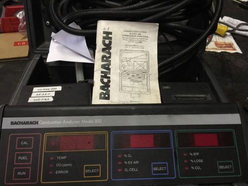 Bacharach combustion analyzer for sale