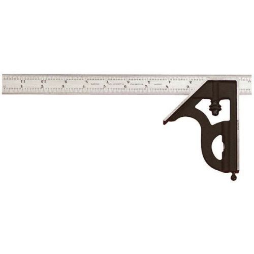 STARRETT 2 Piece Combination Square Set - Model: 11H-12-4R   Blade Length: 12&#034;