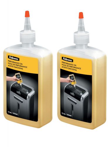 Fellowes Shredder Oil, 12 oz. Bottle w/Extension Nozzle