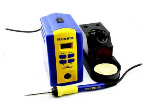 85W 220V Intelligent Free-lead soldering station Welder ESD Timer Solder tool