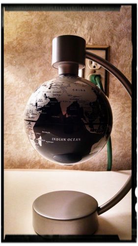 &#034;magnetic levitation globe&#034; (great for home or office) works great, unique item for sale