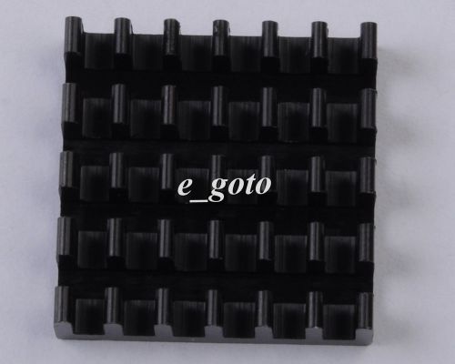 1pc Heat Sink Black 20x20x6mm IC Heat Sink Aluminum 20*20*6MM good