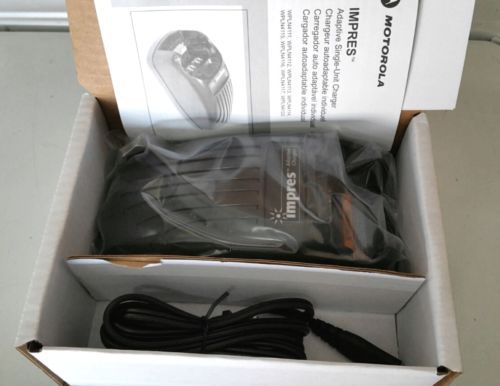 NEW MOTOROLA IMPRES CHARGER, WPLN4114AR  XTS5000, XTS3000, XTS2500 V3.4