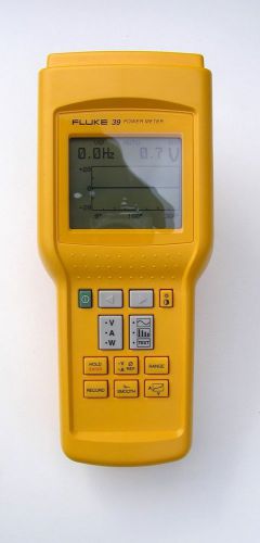 Fluke 39 power meter and inductive probe mint, brand-new leads &amp; probes &amp; clips for sale