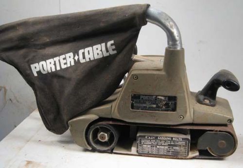 PORTER CABLE 4 X 24 BELT SANDER MODEL 362