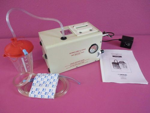 S-SCORT SSCOR 4500 Aspirator Vacuum Suction Pump Portable AC/DC