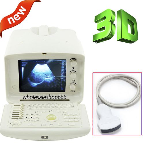 Fda digital portable diagnose ultrasound scanner machine convex+ 3d software us for sale