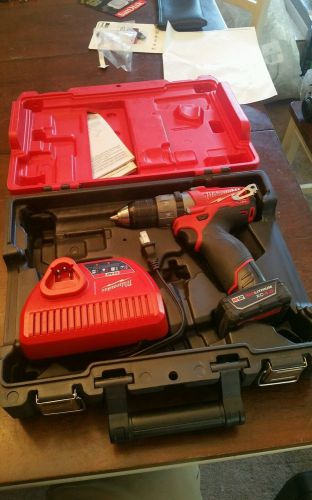 MILWAUKEE 12 V HAMMER DRILL HEAVY DUTY  12 VOLT LI ION