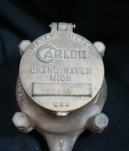 CARLON WATER METER  BRASS  Model 62A P