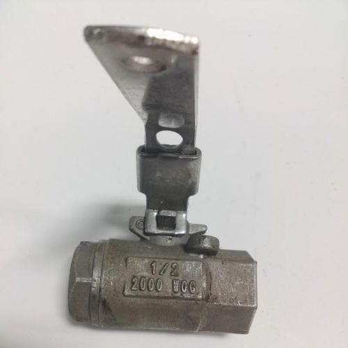 MILWAUKEE CF8M 1/2&#034; 2000 WOG VALVE