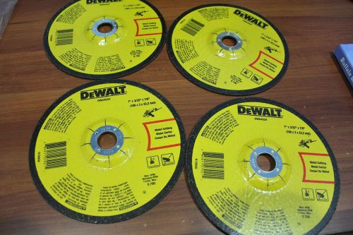 DEWALT DWA4524 7-Inch X 1/8-Inch Metal Cutting Abrasive Blade/set of 4 blades