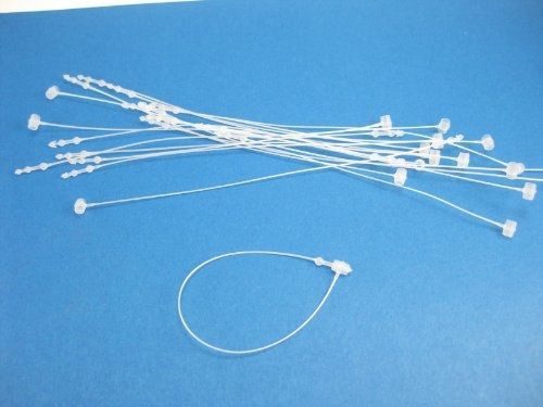 Cox Snap Lock 3&#034; Pin Security Loop Plastic Tag Fastener (500 Pc)