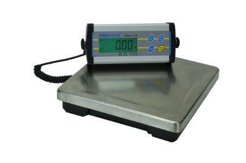 Adam equipment cpwplus 35 bench scale, 75lb/35kg capacity, 0.02lb/10g for sale