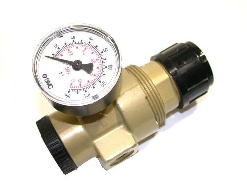 NEW NORGREN AIR REGULATOR W/ GAUGE 3/8&#034; NPT R11-200-RGLA