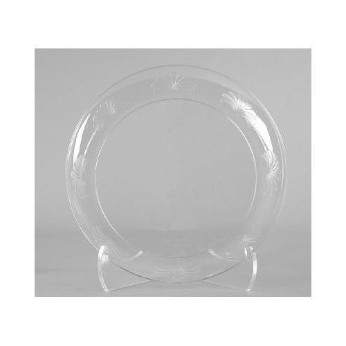 WNA Comet 10.25&#034; Designerware Plastic Plate in Clear Set of 144