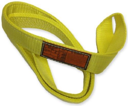 Stren Flex EET1-902-8 Type 4 Heavy Duty Nylon Twisted Eye and Eye Web Sling, 1