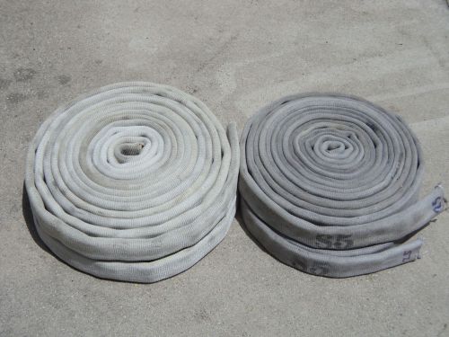 Firehose DJ 25 ft 1.875” wide, 1” ID, boat dock bumper, rope line chafe guard