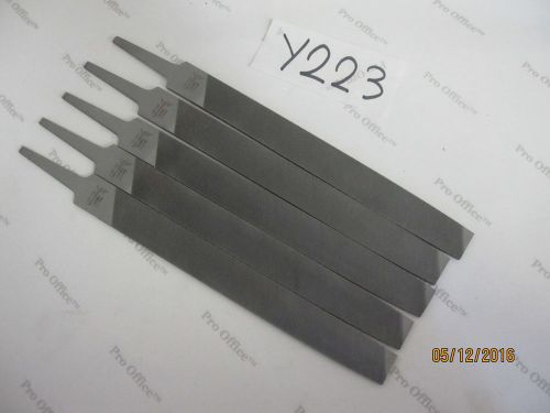 LOT OF 5 OBERG Bahco 1-143-06-1-0 Mill Cut 1-File, 6-Inch MADE IN PORTUGAL