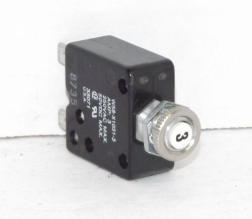 Lance Vending Machine USI 2051L : 3 amp Circuit Breaker Part# 33071 {P488}