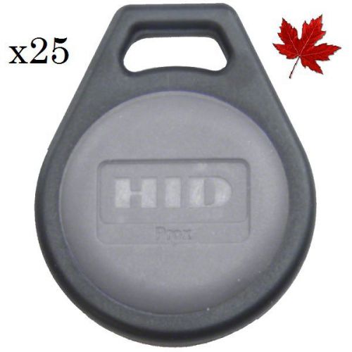 Quantity 25 - HID ProxKey Proximity Prox Key Keyfobs 1346 1346LNSMN - Authentic