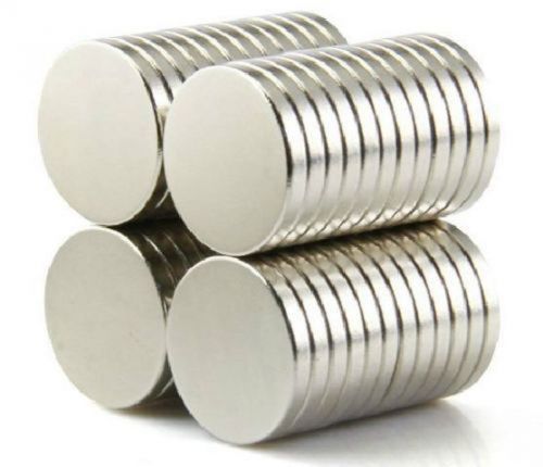 100pcs Super Strong Disk Disc Round Magnets N50 15mm x1.5mm Rare Earth Neodymium