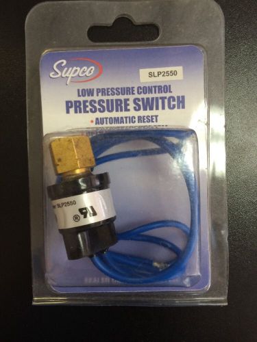 PRESSURE SWITCH Low Auto Rest open:25 close:50