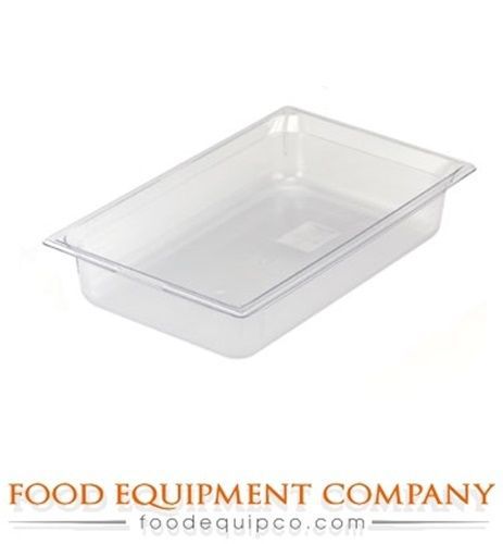 Vollrath 8002410 Super Pan® Plastic Pans Low Temperature Clear  - Case of 6