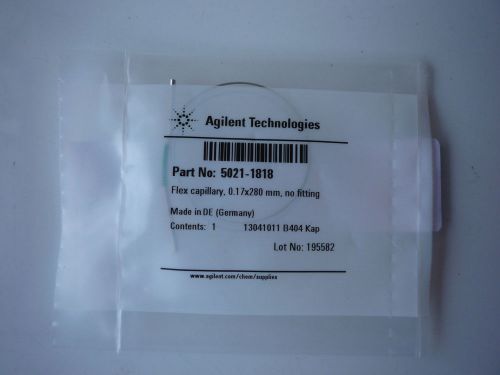 Agilent Flex Capillary 0.17x280mm, no fitting -- 5021-1818 -- New