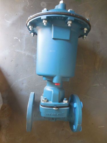 2&#034; ITT Dia-flo Diaflo TFE lined Diaphragm Valve size 25 Air Motor