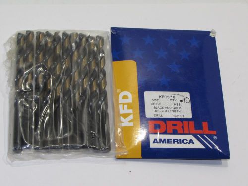 DRILL AMERICA 5/16&#034; KFD KILLER FORCE DRILL 10PCS