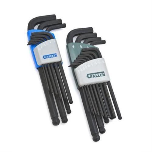 96-3325 Allen 22-Key Long Arm SAE/Metric Ball-Plus Hex Key Set