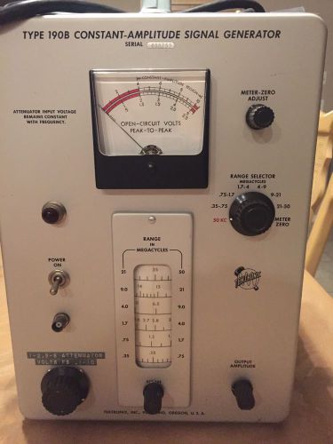 TEKTRONIX TYPE 190B CONSTANT AMPLITUDE SIGNAL GENERATOR