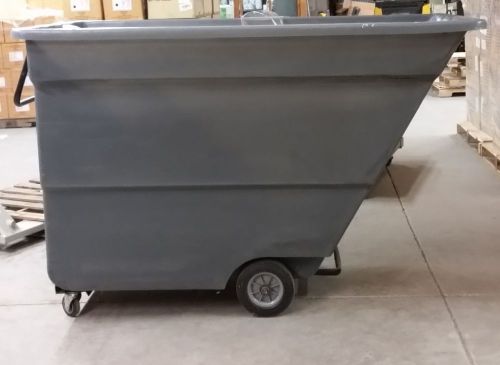 Bayhead Products Grey Light Duty 1.7 Cubic Yard Tilt Truck 1000 Lb. Capacity