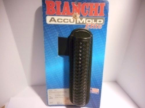 Bianchi 7913 Expandable Baton Holder  Basket Weave Nylon Black 22111