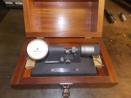 Brown &amp; Sharpe 0-.50&#034; Precision Center Micrometers # 69-322