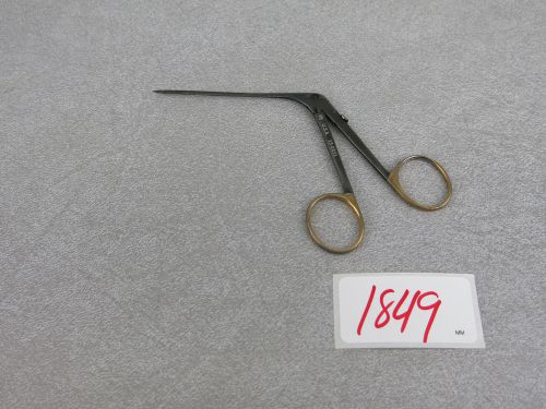 R. Wolf 13-0331 Gold Gator Forceps Straight Serrated ENT Otology