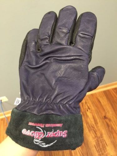 Super glove gauntlet style- xxl firefighting glove for sale