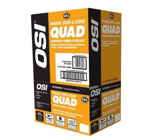 Osi 12pc 10 fl. oz. #403 beige quad advanced formula window door siding sealant for sale