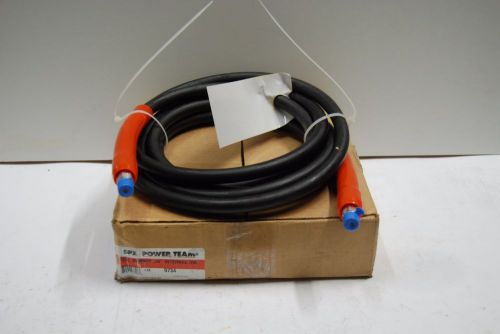 SPX POWER TEAM 9734 HYDRAULIC HOSE 15 FT. 10,000PSI MAX 3/8&#034; ID NEW
