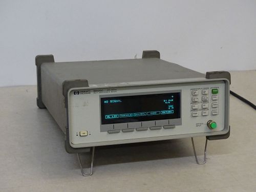 HP Agilent Keysight 86120C Lightwave Optical Multi Wavelength Meter 1270-1650mm