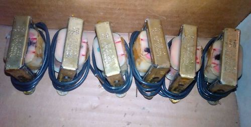 (6) SIX ADVANCE TRANSFORMER  LPL - 7-9 7-9 W 120V 60HZ .180A