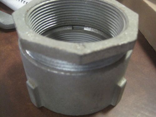 3&#034; , three inch  , rigid 3-piece union conduit coupling 3&#034; threaded for sale