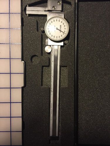 Mitutoyo Dial Caliper With Pointed ID Tips