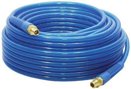 Apache 15026302 1/4&#034; x 50 200 PSI Blue Reinforced Polyurethane Air Hose