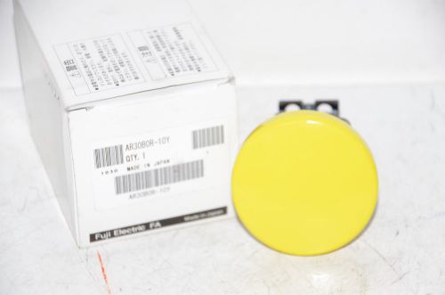 Fuji Electric pushbutton, 30 mm, momentary, 1 N.O. contact Yellow