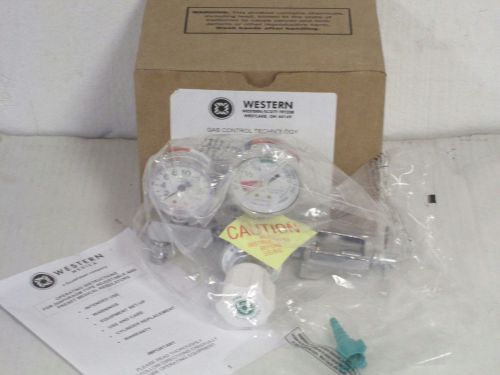 **new** western medica  m1-870-15fg  single-stage oxygen flow gauge regulator for sale