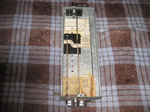 Zinsco BusBar for parts or rebuild No Breakers