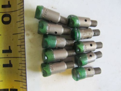 Aircraft tools 10 each 5/32 collar cutters 1/4 28 threaded